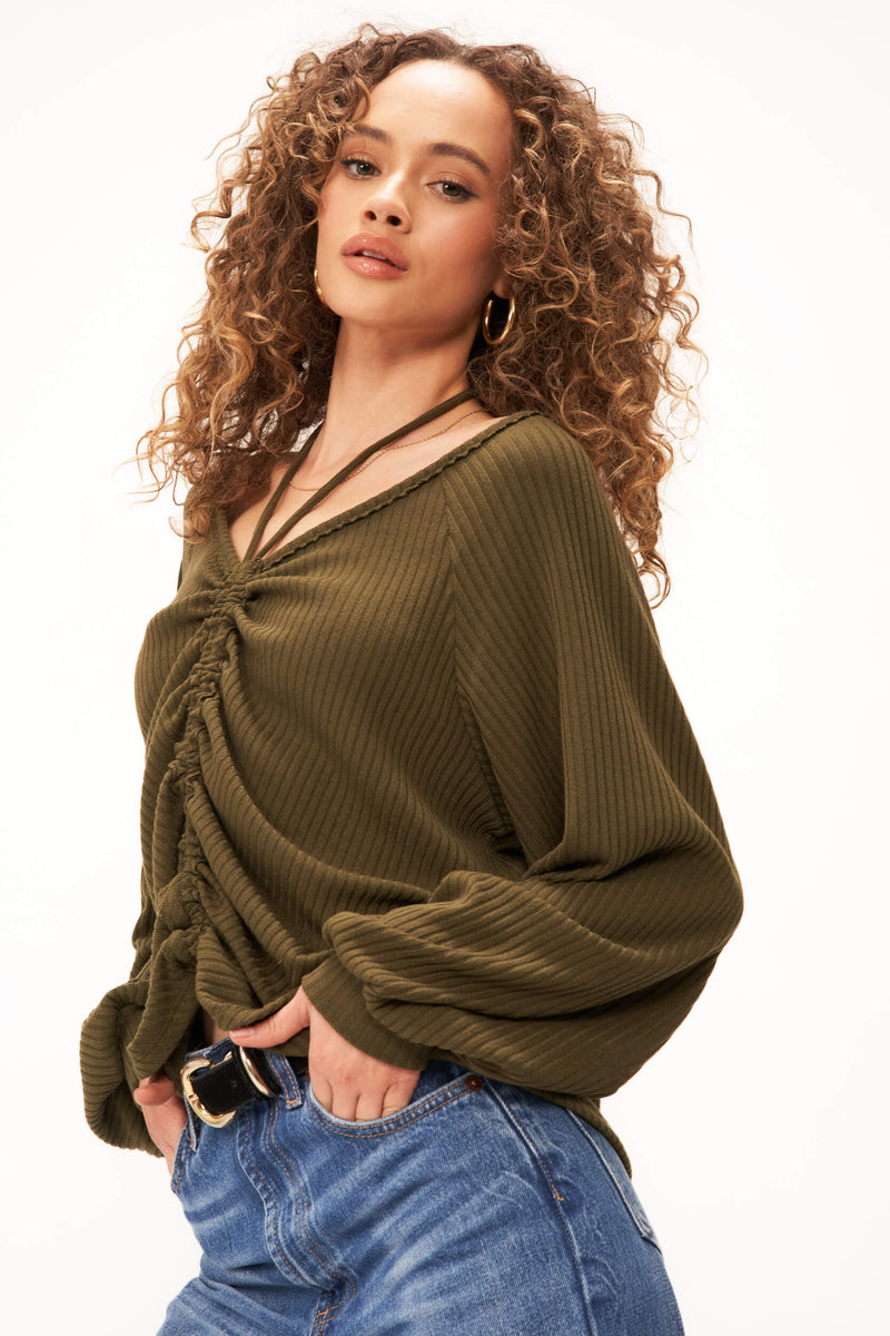 トップス sagenation HATCHI LONG SLEEVE KNIT IHTL-1301-NAV - Waffle Knit Thermal Longsleeve - Navy – IRON HEART