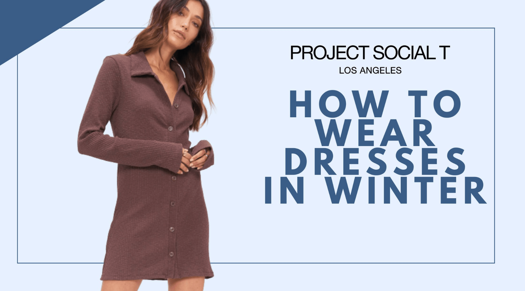 dress used in winter season How to Wear Dresses in the Winter