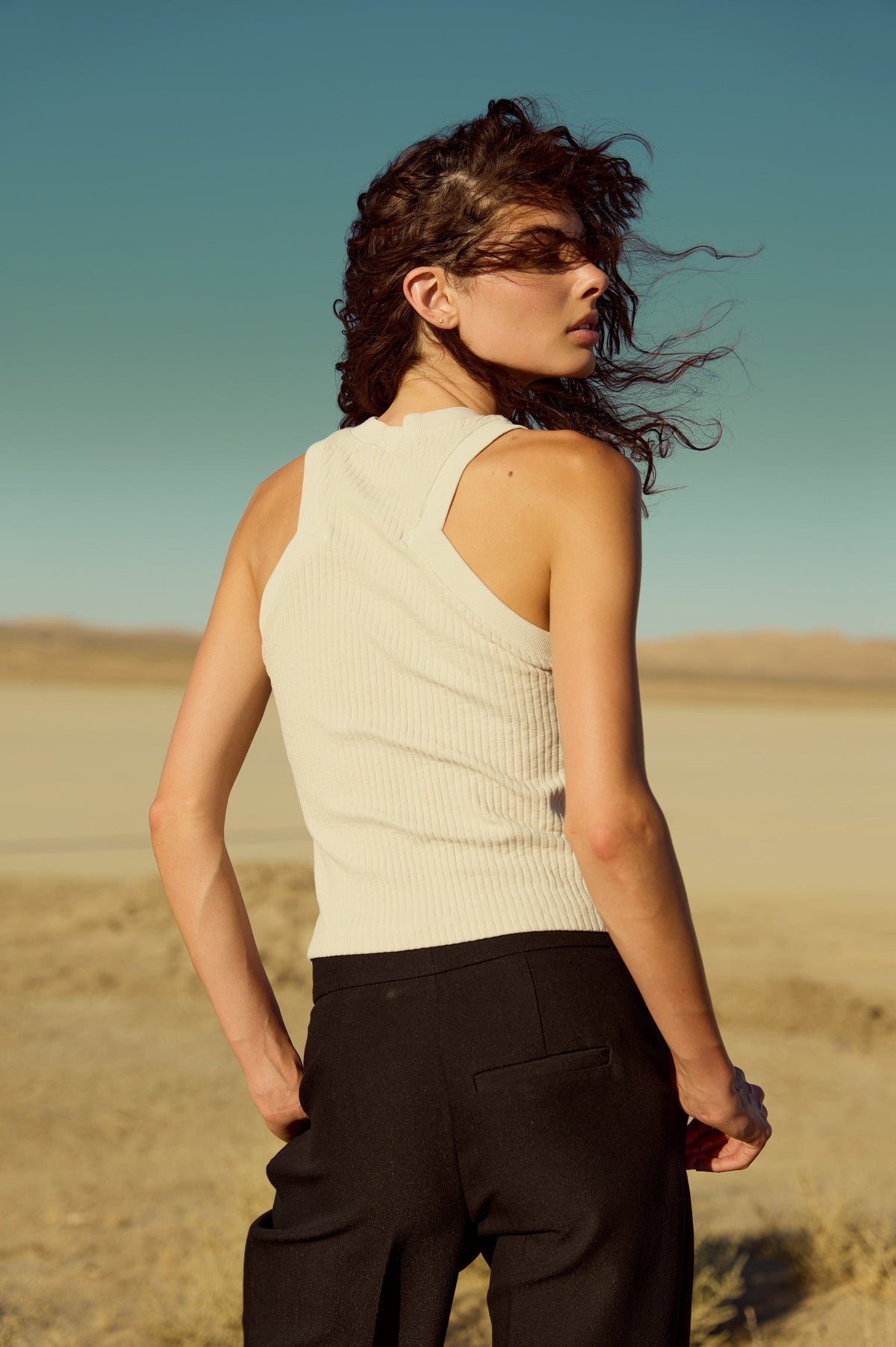 Player Fitted Racerback Rib Tank Tops Tank Project Social T 