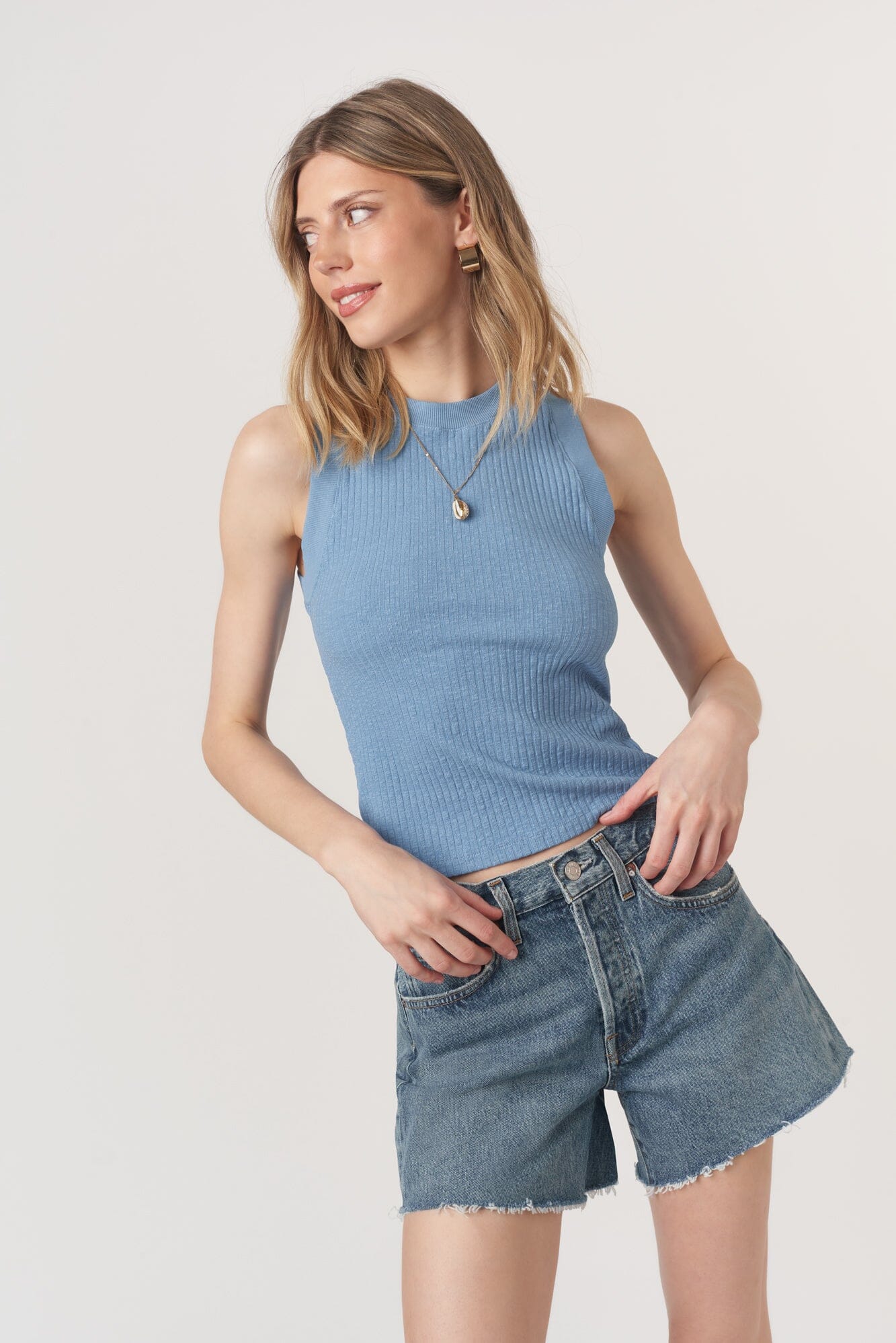 Cooper Sweater Rib Tank – PROJECT SOCIAL T