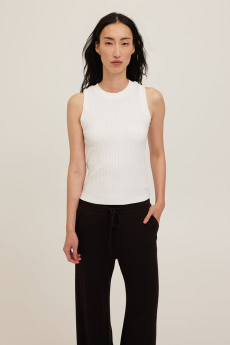 Player Fitted Racerback Rib Tank TANK Project Social T 