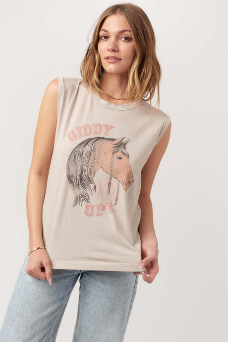 Giddy Up Tank GRAPHICS Project Social T 