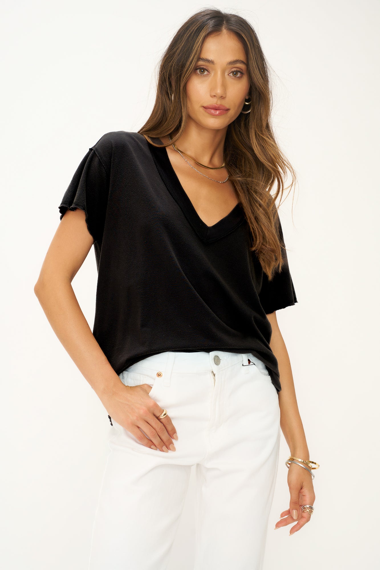 PROJECT SOCIAL T SHORT SLEEVE SWEAT / プロジェクトソーシャルティ レディース ショート スリーブ スエット 10807JLVINTAGEBLACK5846-