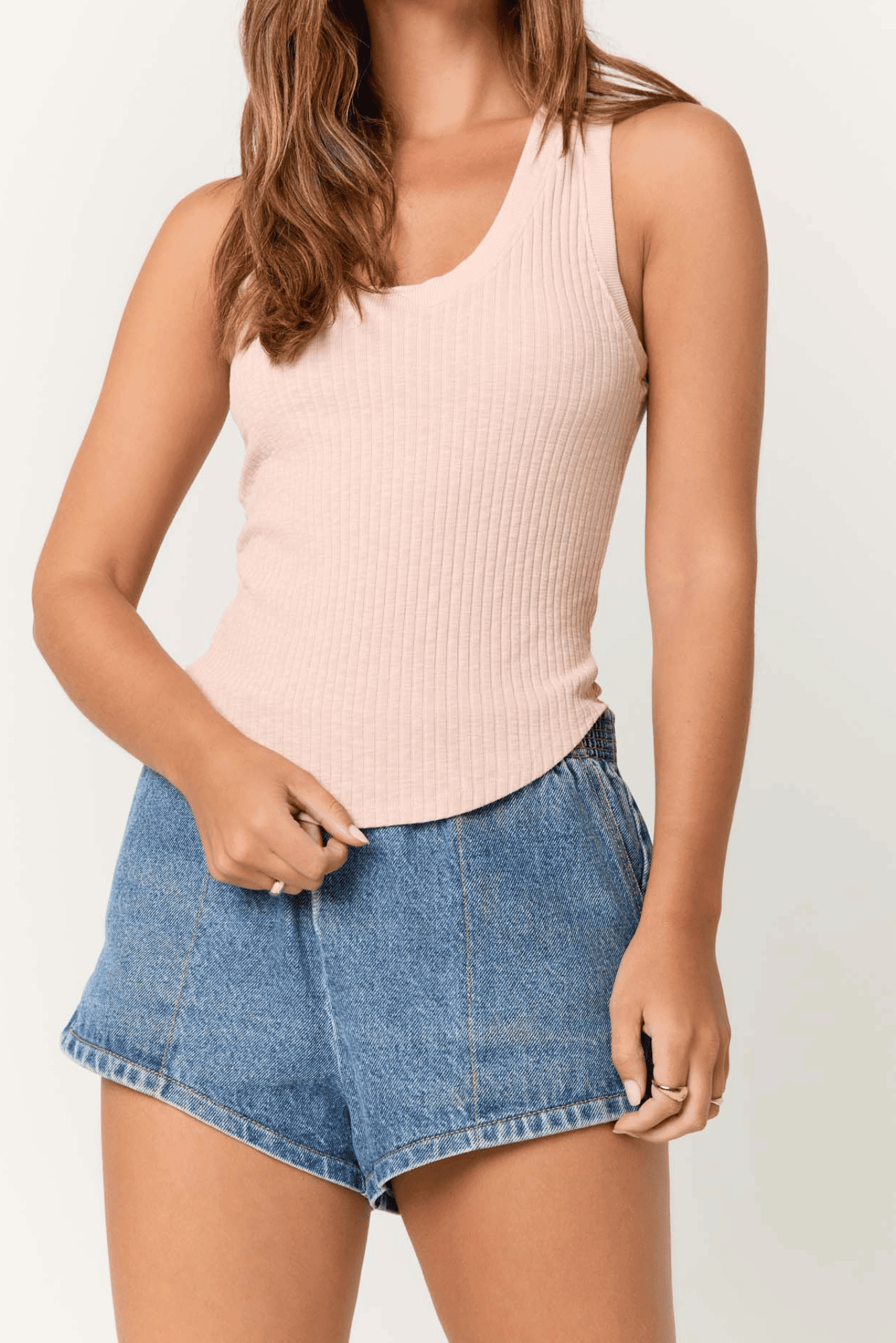 Suki Scoop Neck Rib Tank – PROJECT SOCIAL T