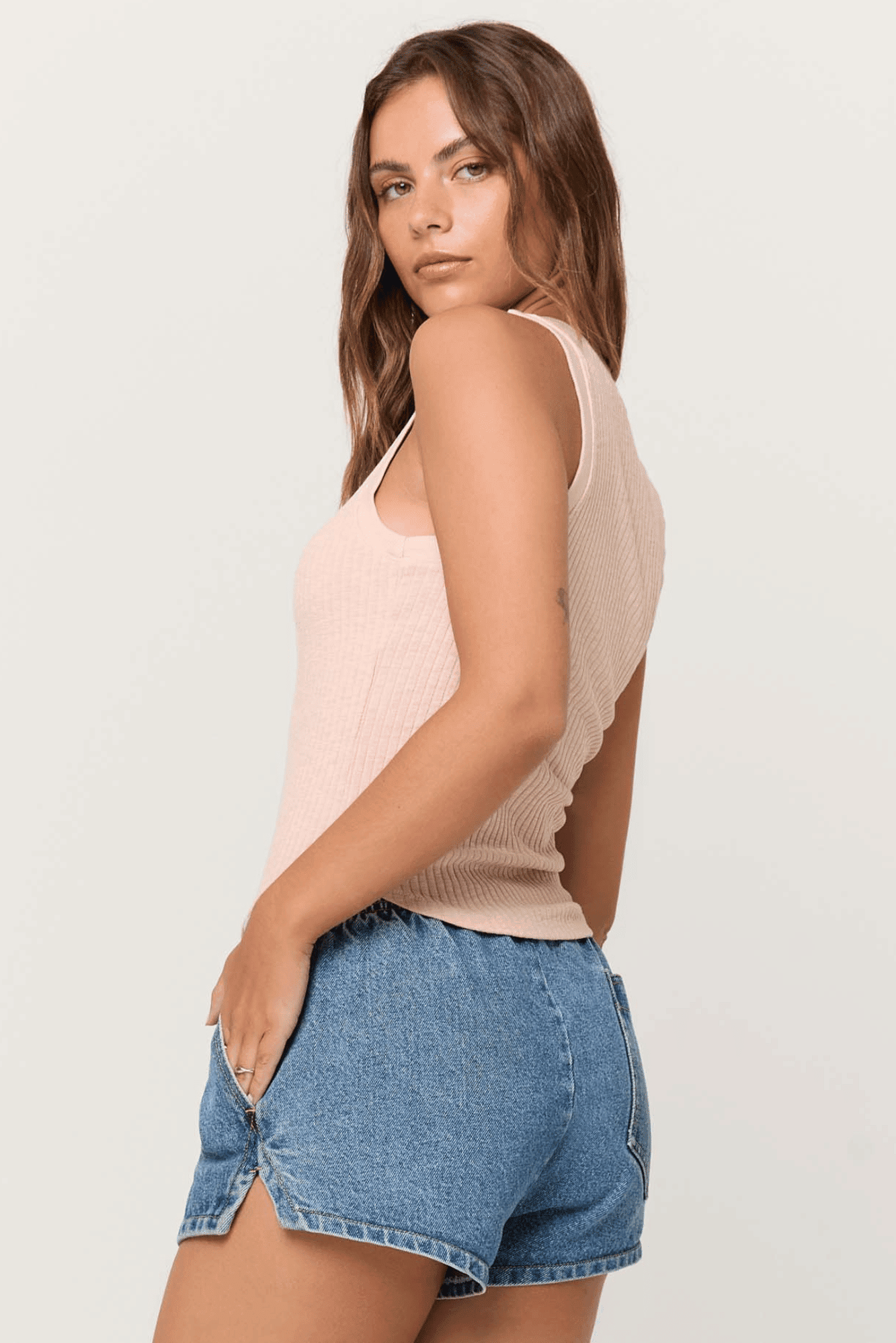 Suki Scoop Neck Rib Tank – PROJECT SOCIAL T