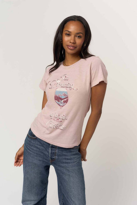 Dreaming Of A Wine Christmas Tee GRAPHICS Project Social T 
