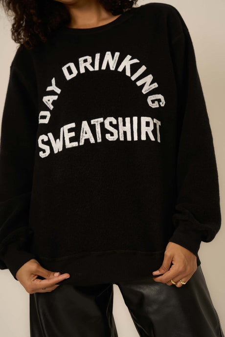 Game Day/Day Drinking Reversible Sweatshirt GRAPHICS Project Social T 