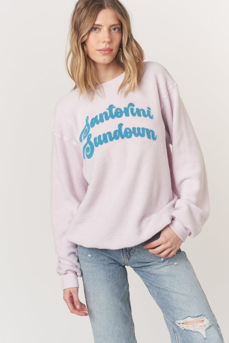 Tequila Sunrise/Santorini Sundown Reversible Sweatshirt GRAPHICS Project Social T 