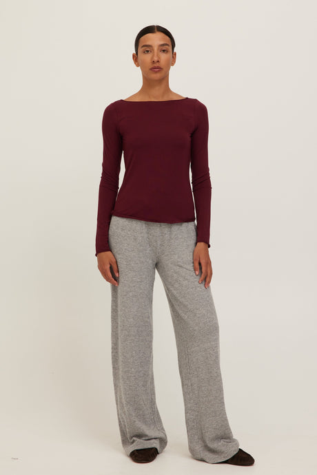 Vera Boat Neck Long Sleeve Tops Long Sleeve Project Social T 