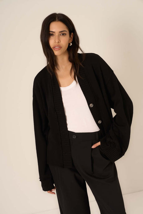 Romy Button Front Cardi CARDIGAN Project Social T 