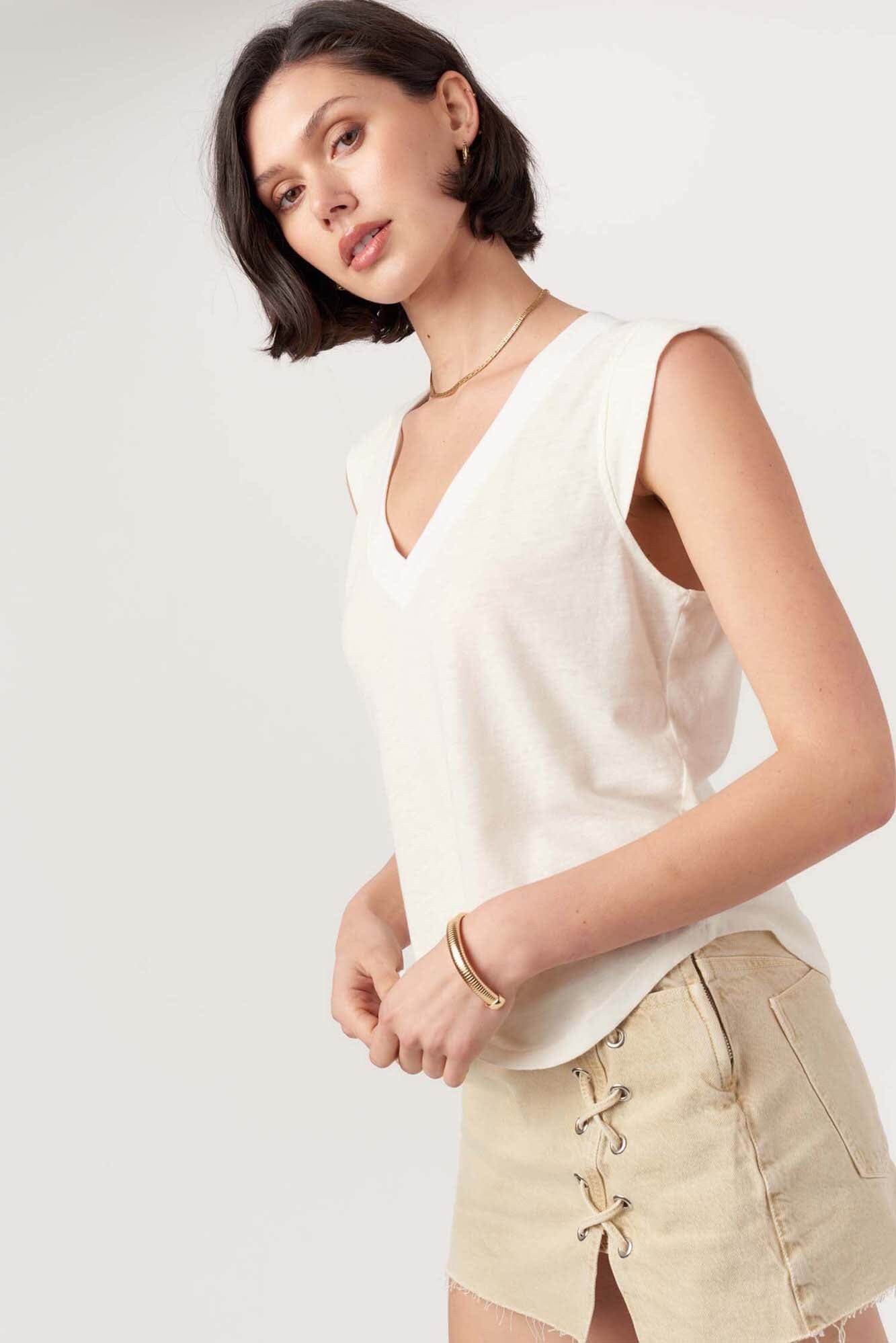 Vero Moda VMHONEY SINGLET - Top - Black/negro