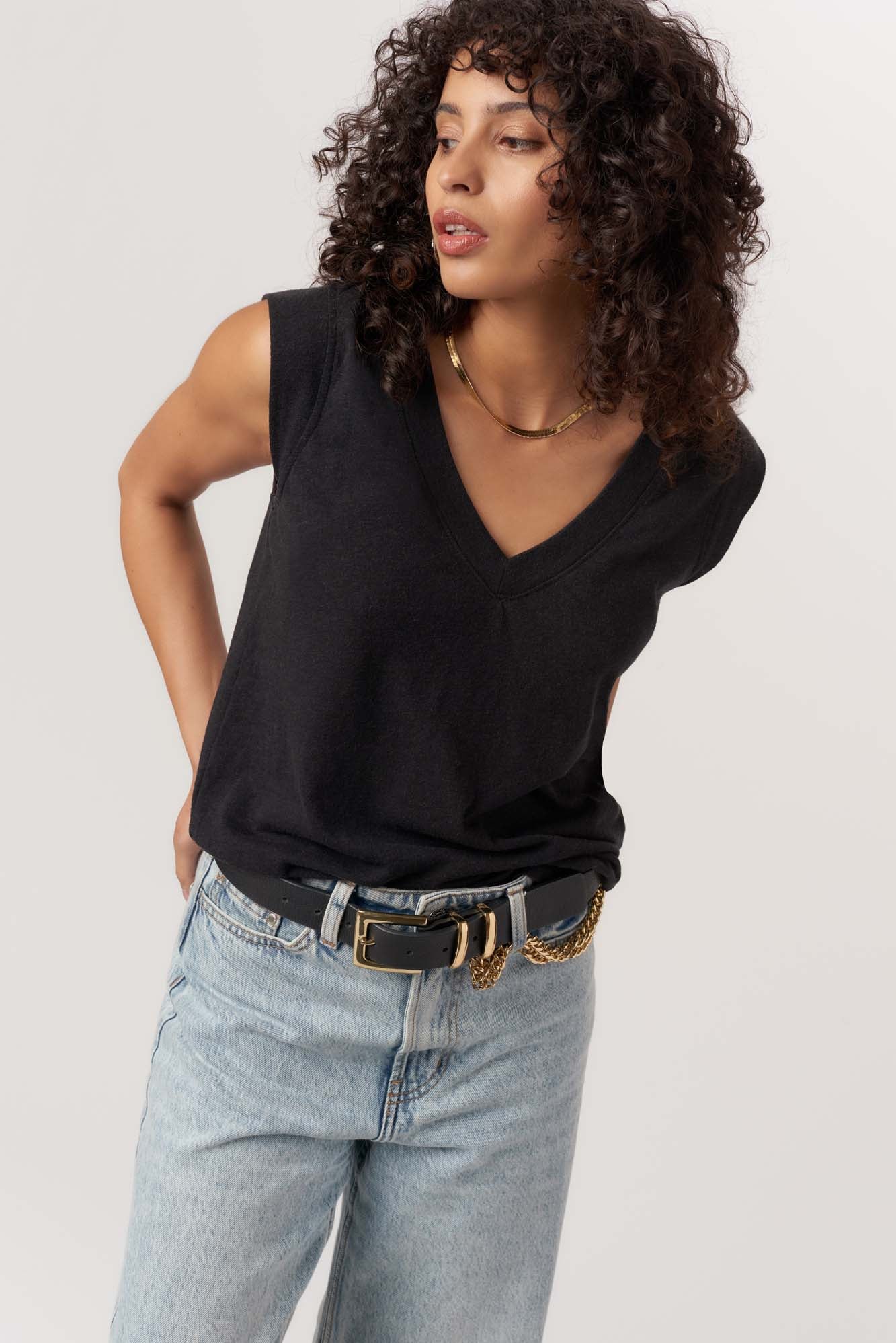 BOAT NECKLINE HOLLOW OUT SWEATER TOP – The Junkyard Pearl