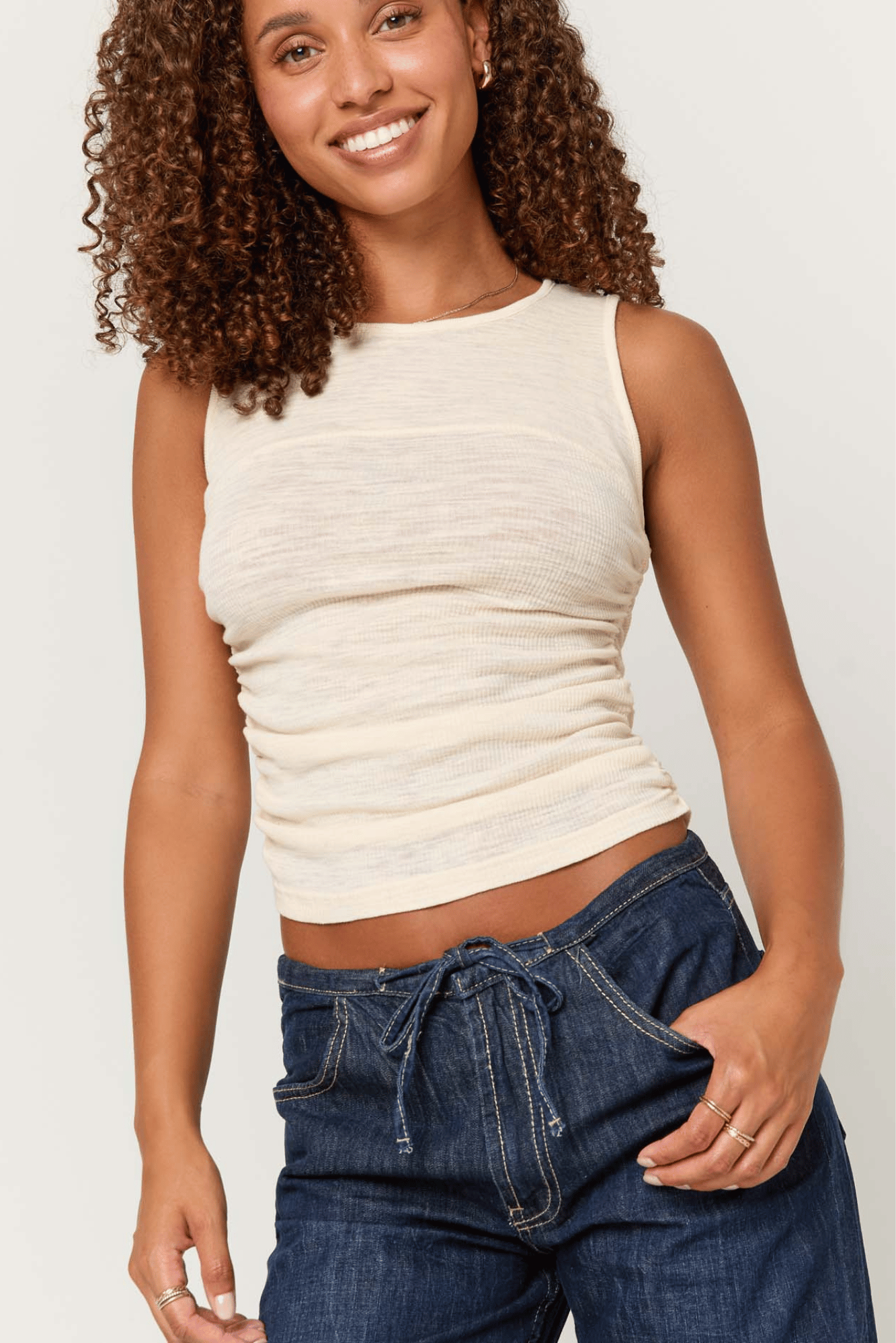 Cheers! Embroidered Rib Tan – PROJECT SOCIAL T