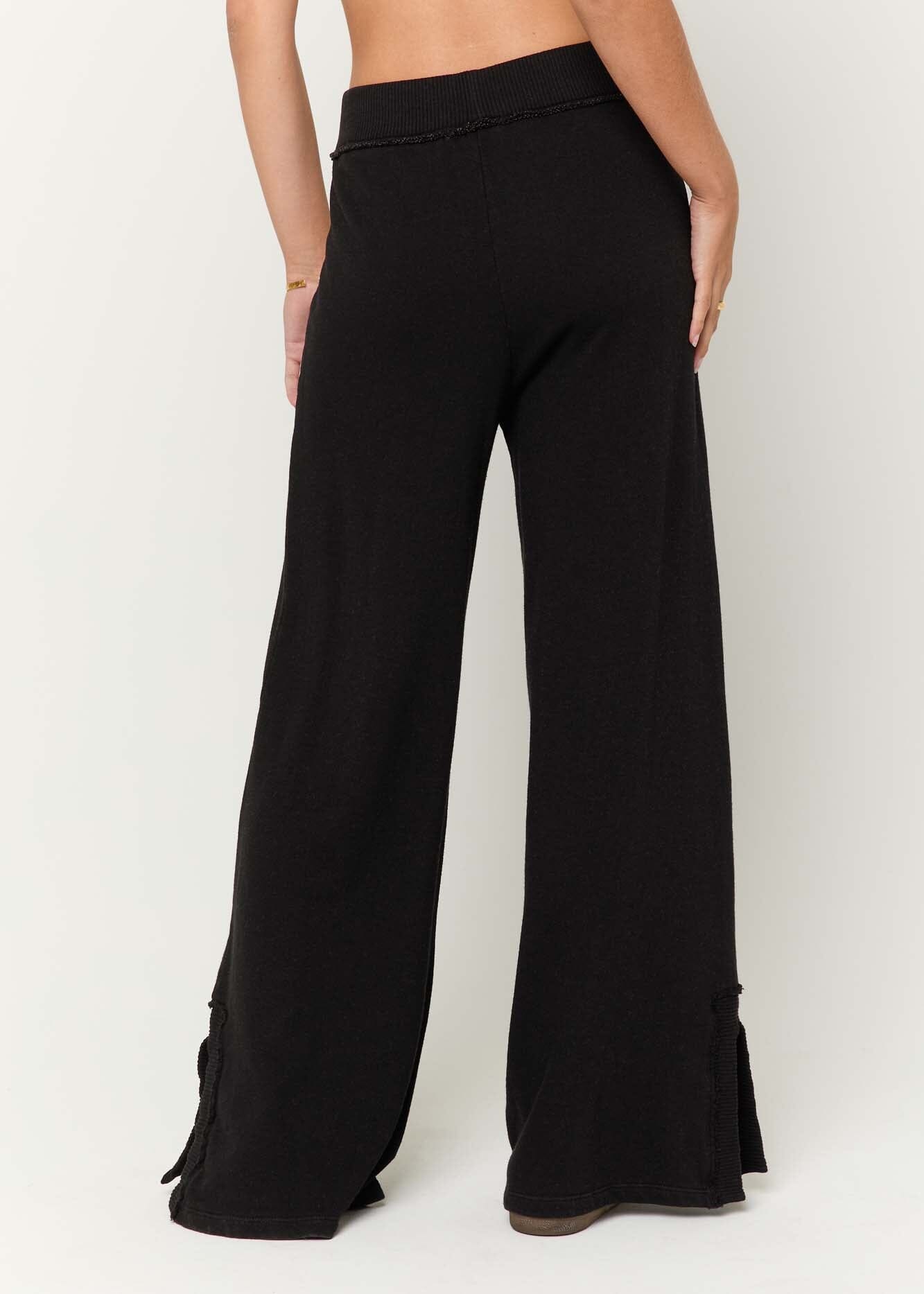 Vila VICLUA HW WIDE PANTS-NOOS Black Beauty 14095436 Vila VICLUA HW WIDE PANTS-NOOS Black Beauty 14095436