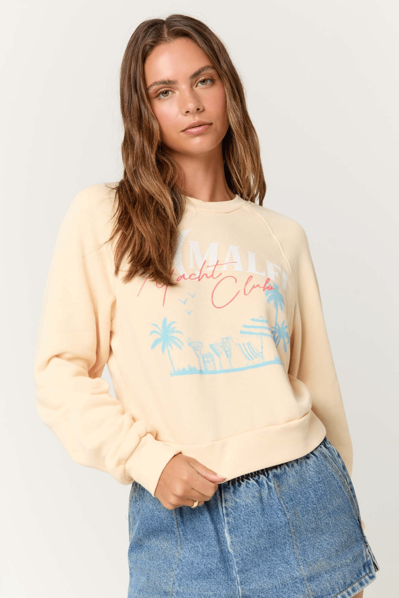 [GRAVER]★SOCKS DRAWING SMILE LOGO SWEATSHIRT GRAVER]☆SPRAY SMALL DRAWING SMILE SWEATSHIRT Designer