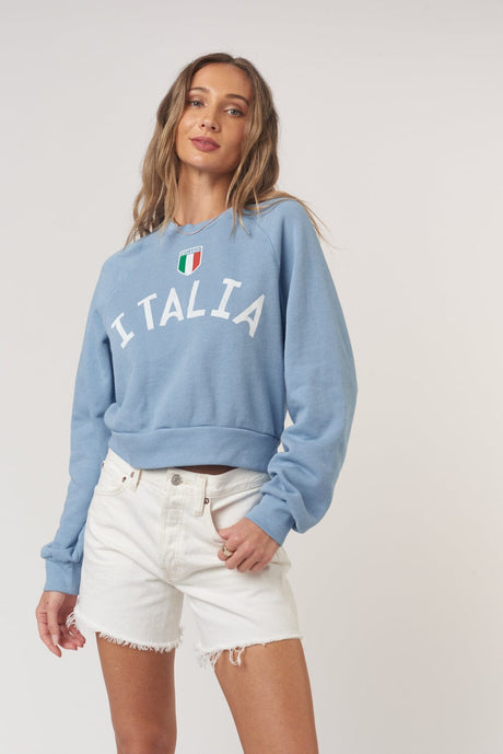 Italia Shrunken Sweatshirt GRAPHICS Project Social T 