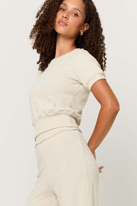 Beau Short Sleeved Pullover TEE Project Social T 