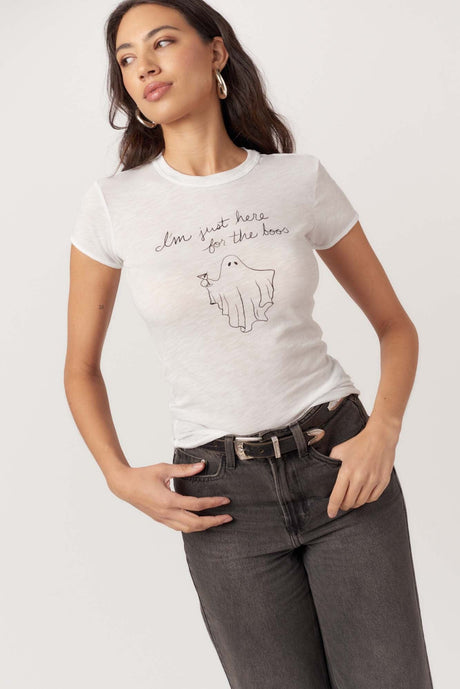 Here For The Boos Tee GRAPHICS Project Social T 