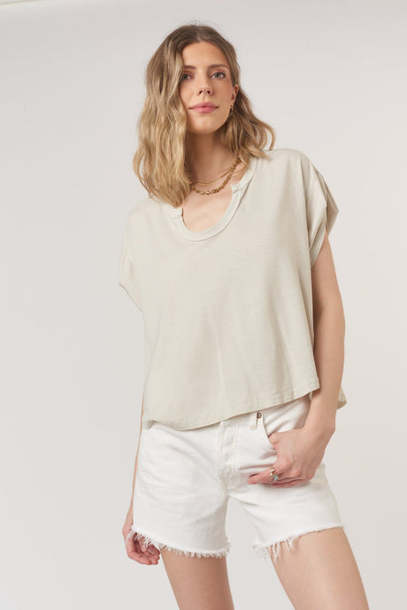 Sylas Notch Neck Tee TEE Project Social T 