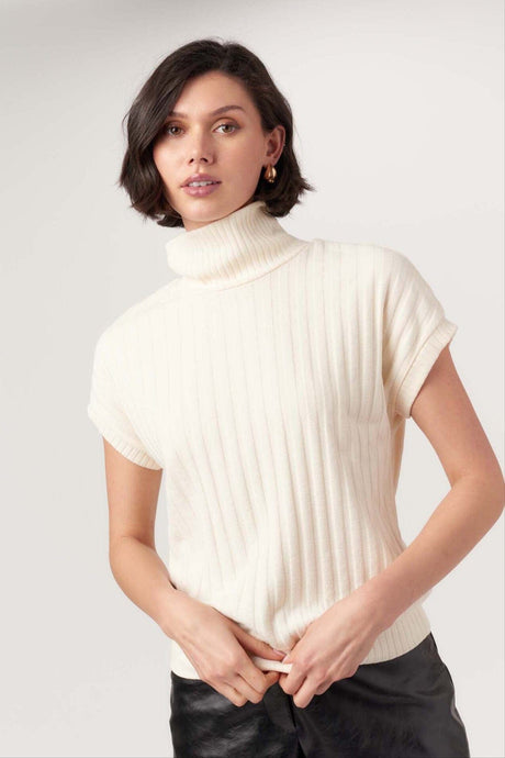 Forever Yours Funnel Neck Rib Tee TEE Project Social T 