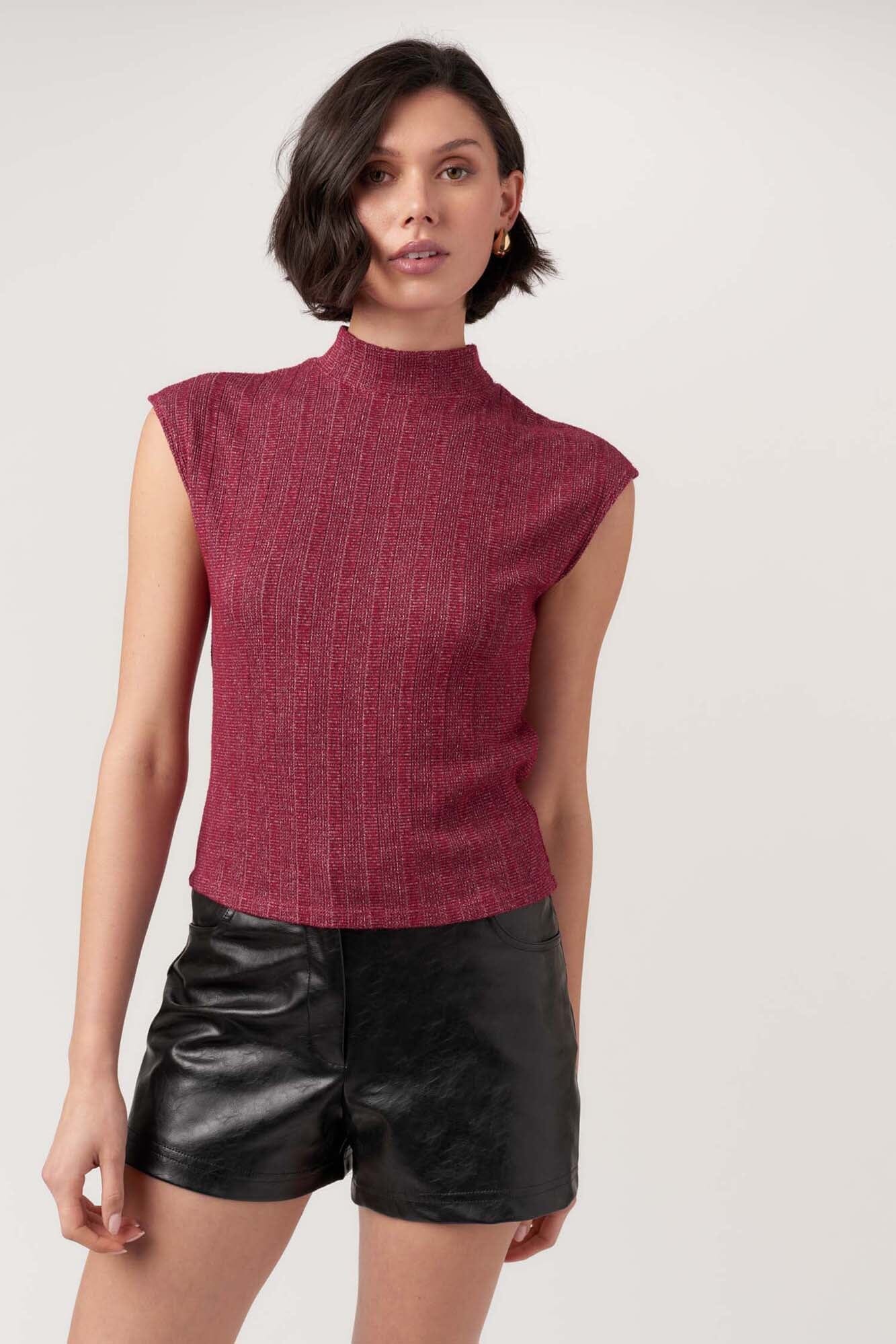 Belle Baby Rib Mock Neck Long Sleeve – PROJECT SOCIAL T