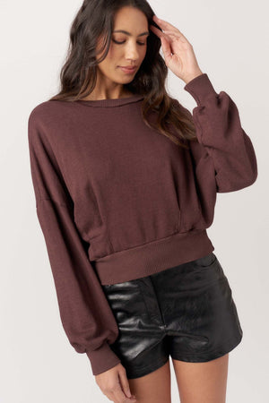 Evie Pleated Crew Sweatshirt – PROJECT SOCIAL T