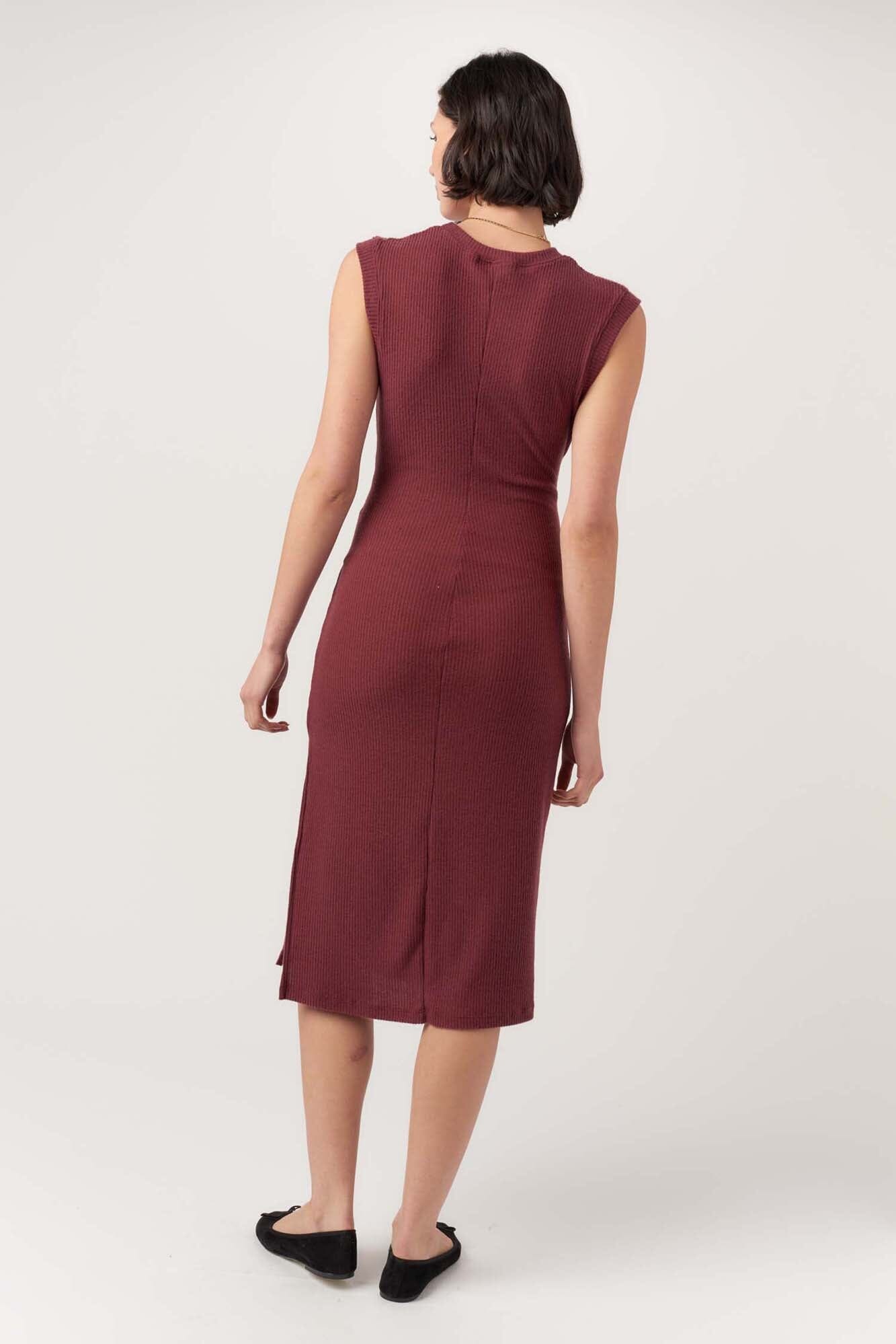 all in favor cozy ribbed midi dress NWT All in Favor Cozy Ribbed Midi Dress