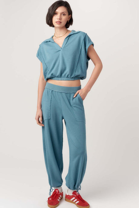 Going Places Mixed Textured Pant PANTS Project Social T 