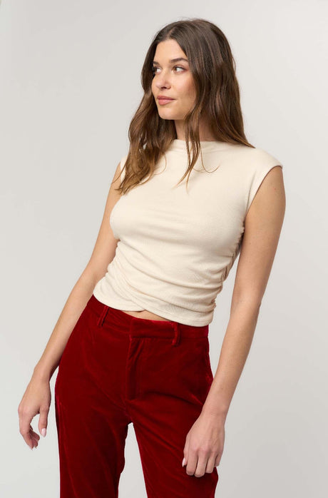 Carine Shirred Side Rib Tank TANK Project Social T 