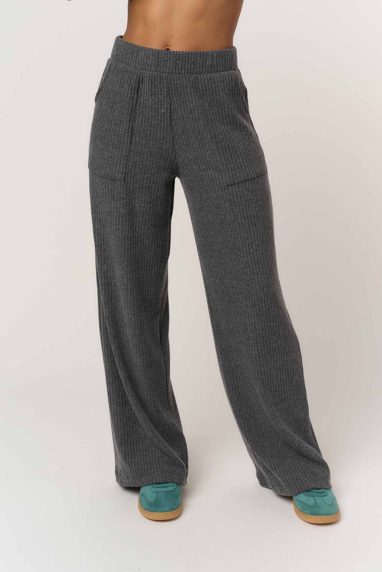 Zoey Brushed Rib Pant – PROJECT SOCIAL T