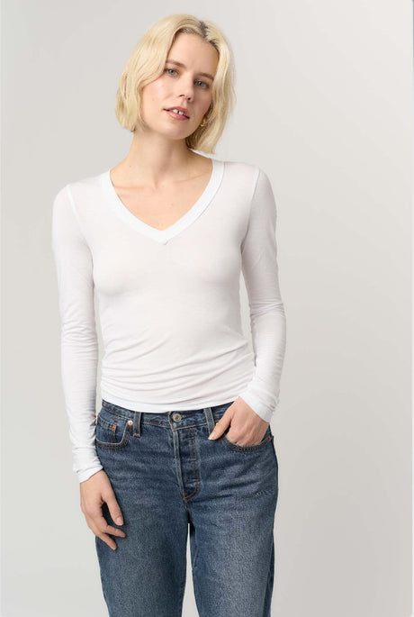 Solace V-Neck Long Sleeve LONG SLEEVE Project Social T 