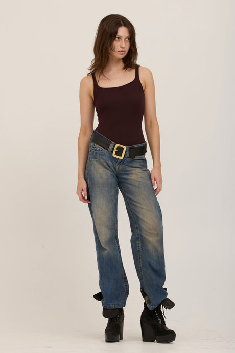 Olsen Scoop Neck Rib Tank Tops Tank Project Social T 