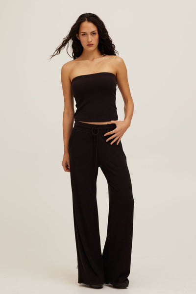 Andorra Rib Pant - Black – PROJECT SOCIAL T