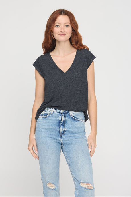 Canyon V-Neck Tee Tops Tee Project Social T 