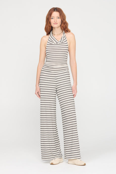 Goa Striped Halter Jumpsuit Jumpsuits Project Social T 