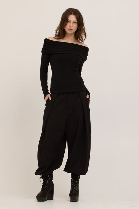 Studio City Off Shoulder Long Sleeve Tops Long Sleeve Fashion Project Social T 