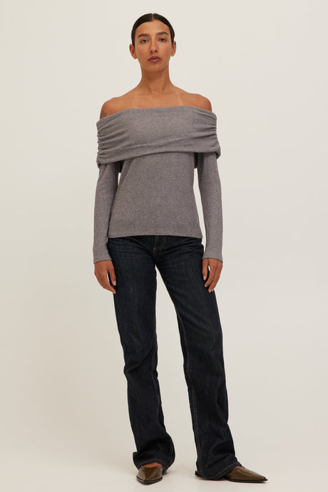 Studio City Off Shoulder Long Sleeve Tops Long Sleeve Fashion Project Social T 