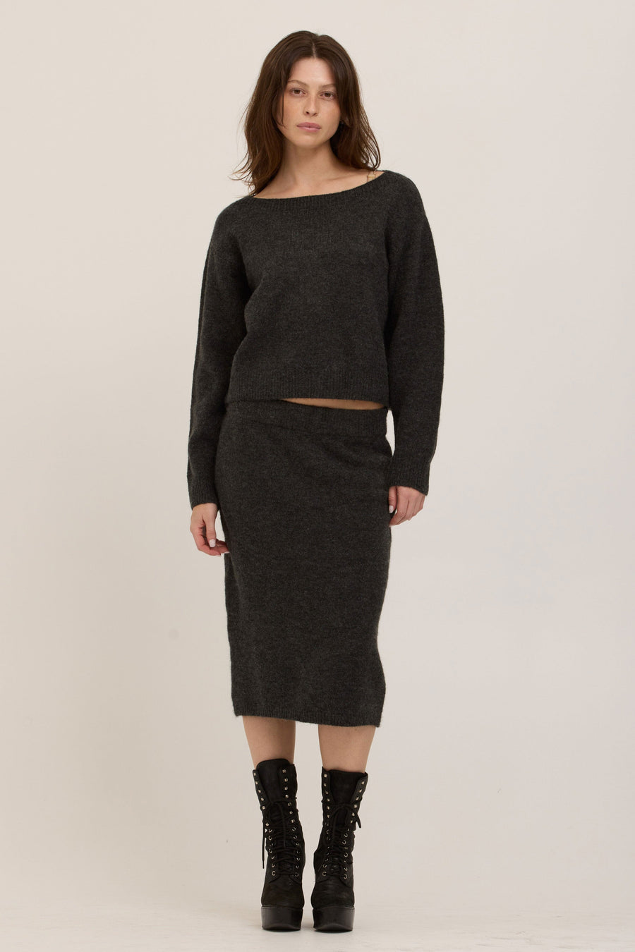 Palisades Sweater Skirt Bottoms Skirt Project Social T 