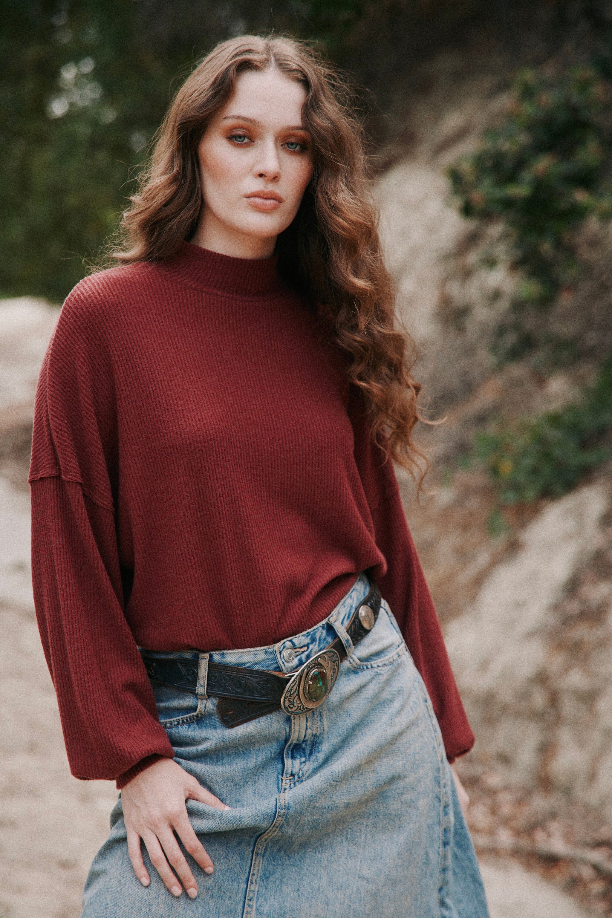 Becca Cozy Rib Funnel Neck – PROJECT SOCIAL T