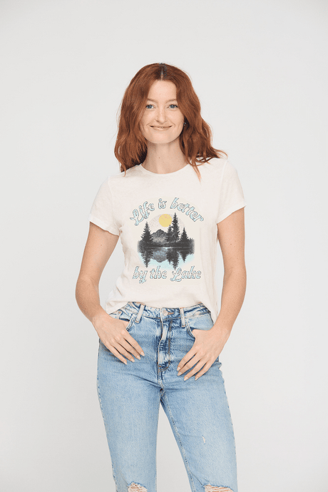 Better By The Lake Tee Tops Tee Graphic Project Social T 