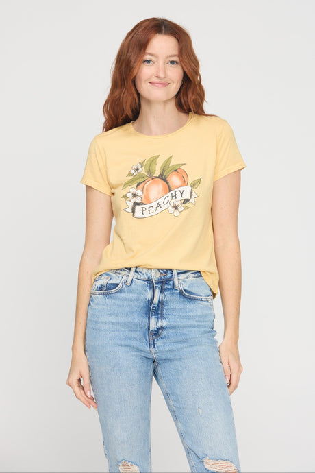 Peachy Tee Tops Tee Project Social T 