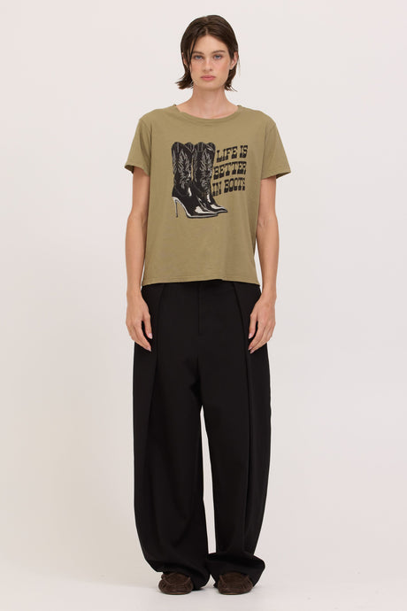 Better In Boots Tee Tops Tee Graphic Project Social T 