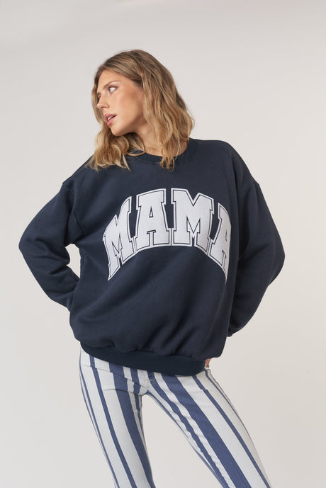Flocked Mama Sweatshirt GRAPHICS Project Social T 