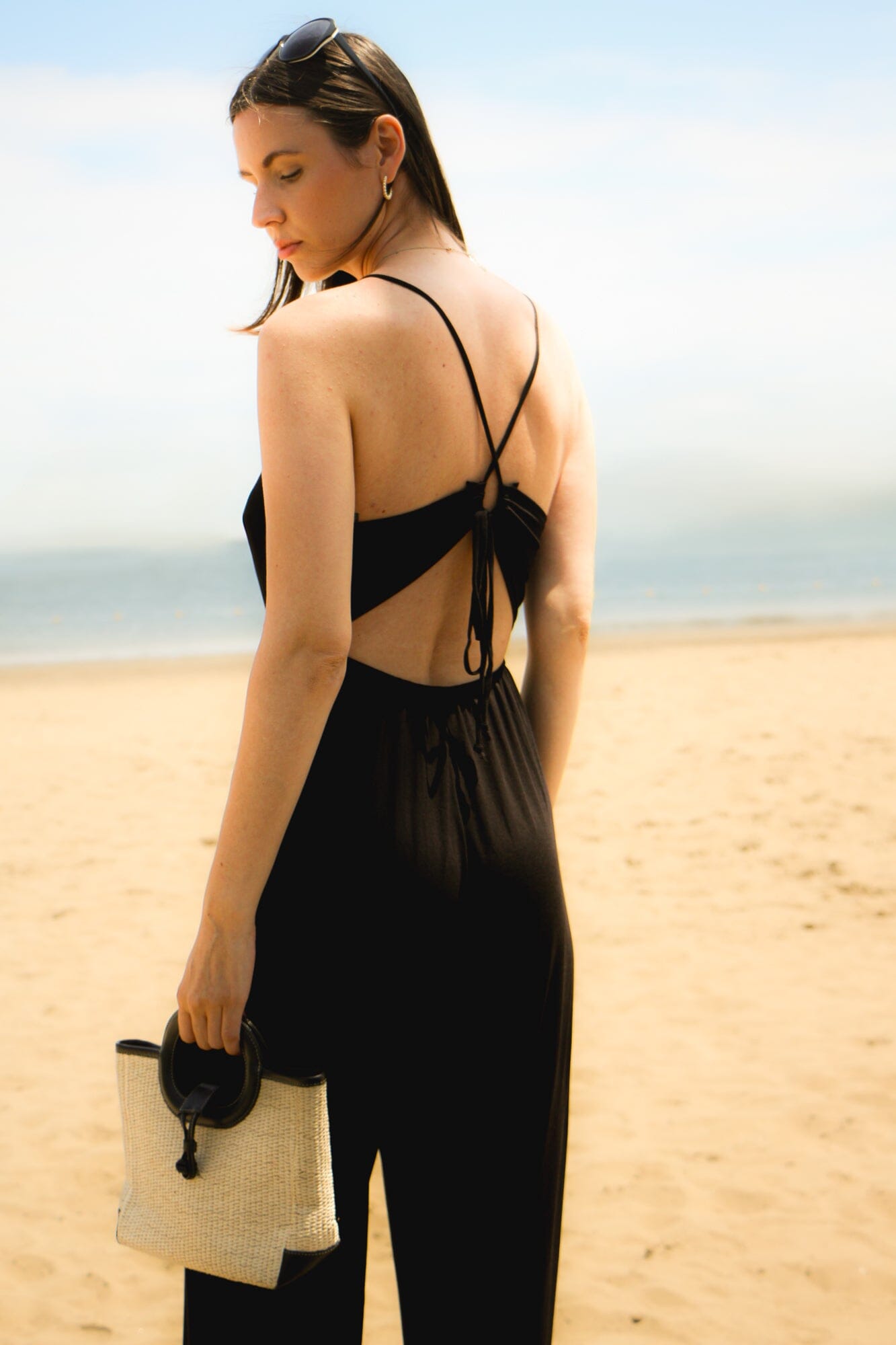Night Moves Tie Back Jumpsuit – PROJECT SOCIAL T