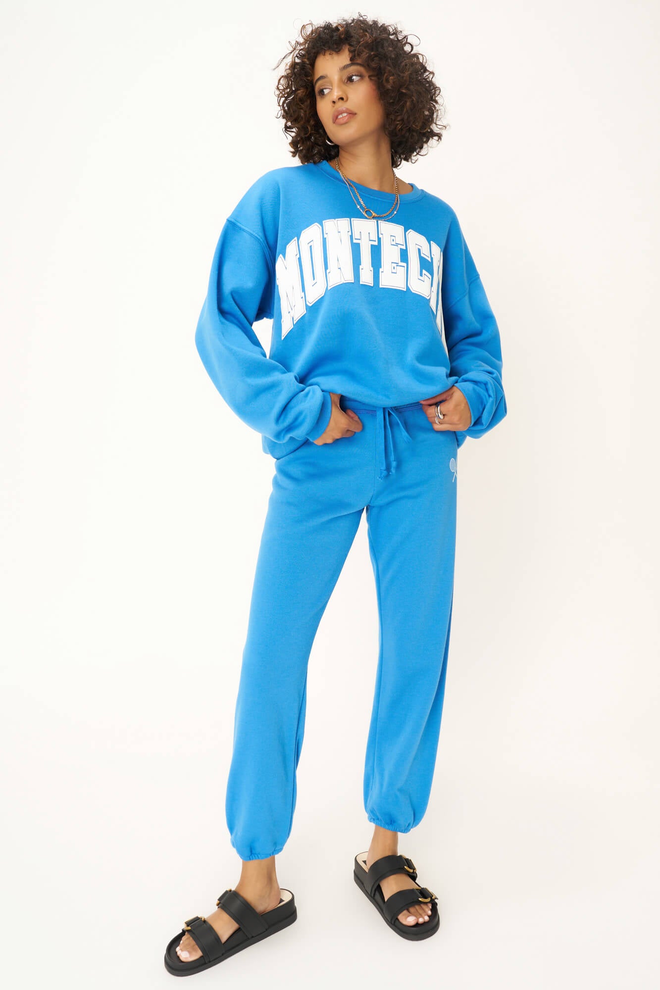 Club Montecito Sweatshirt - Palace Blue – PROJECT SOCIAL T