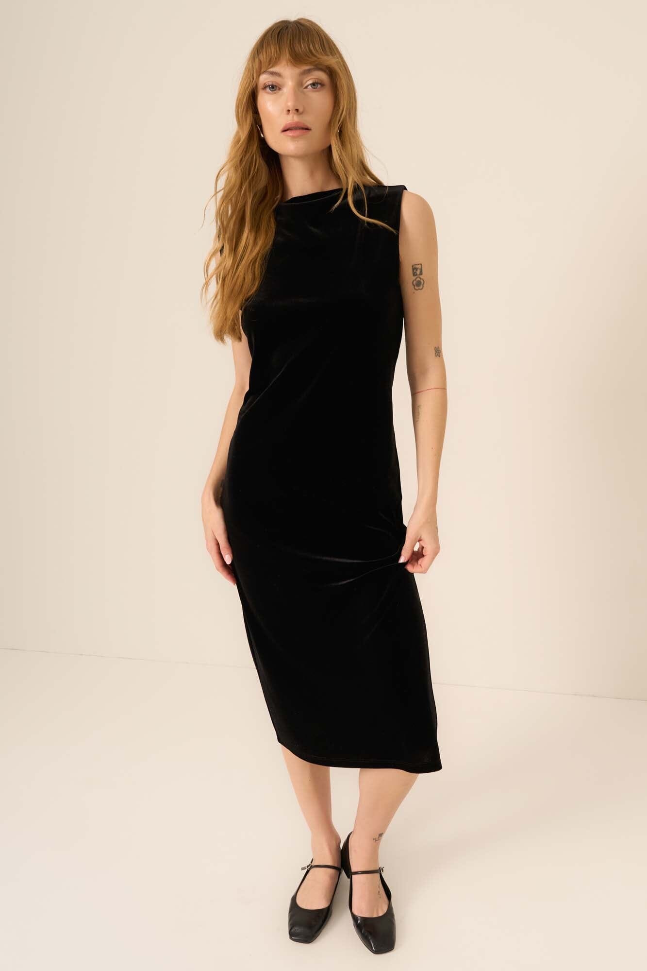 Heading Out Velvet Dress PROJECT SOCIAL T Heading Out Velvet Dress PROJECT SOCIAL T