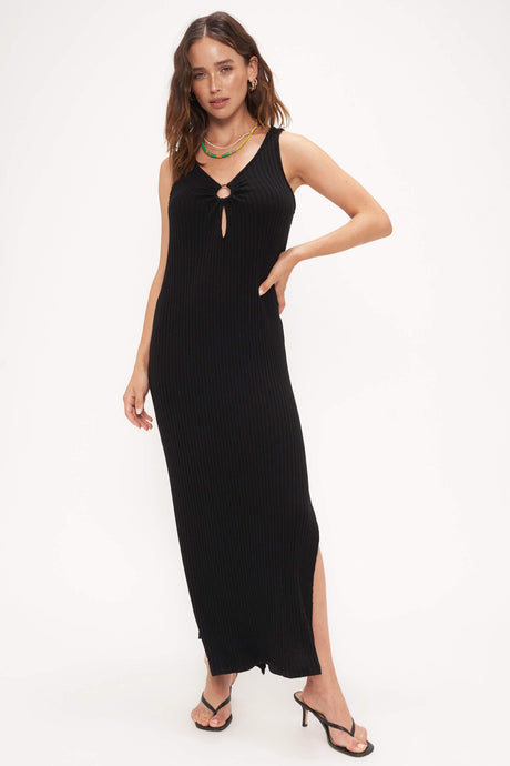 Laguna O-Ring Easy Fit Sweater Rib Dress DRESS Project Social T 