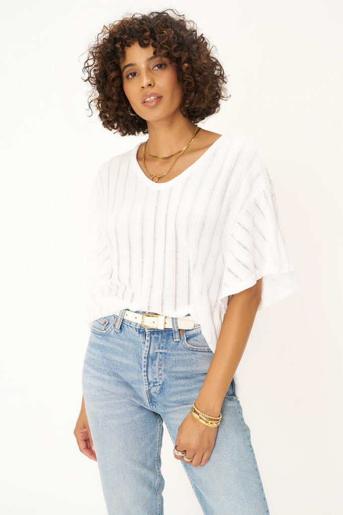 PROJECT SOCIAL T Isla Open Neck Sweatshirt main image 1