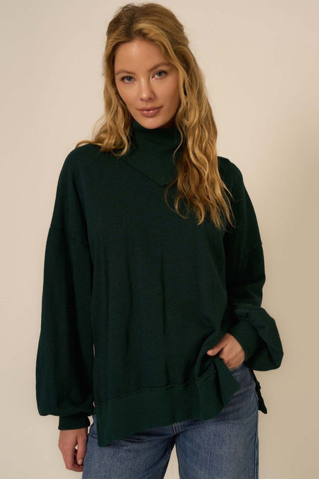 Marina High Neck Sweatshirt SWEATSHIRT Project Social T 