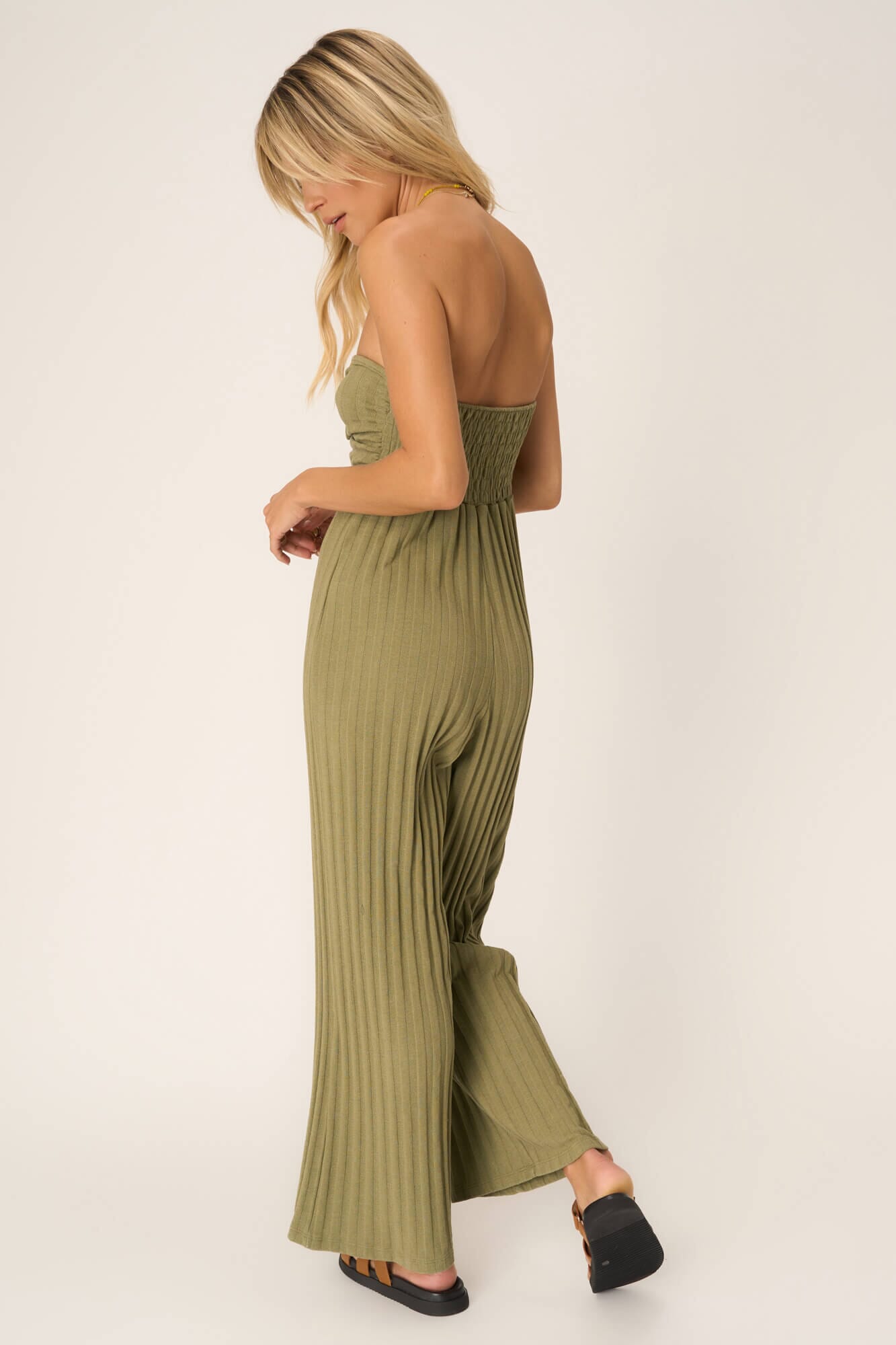 Marseille Strapless Rib Jumpsuit – PROJECT SOCIAL T